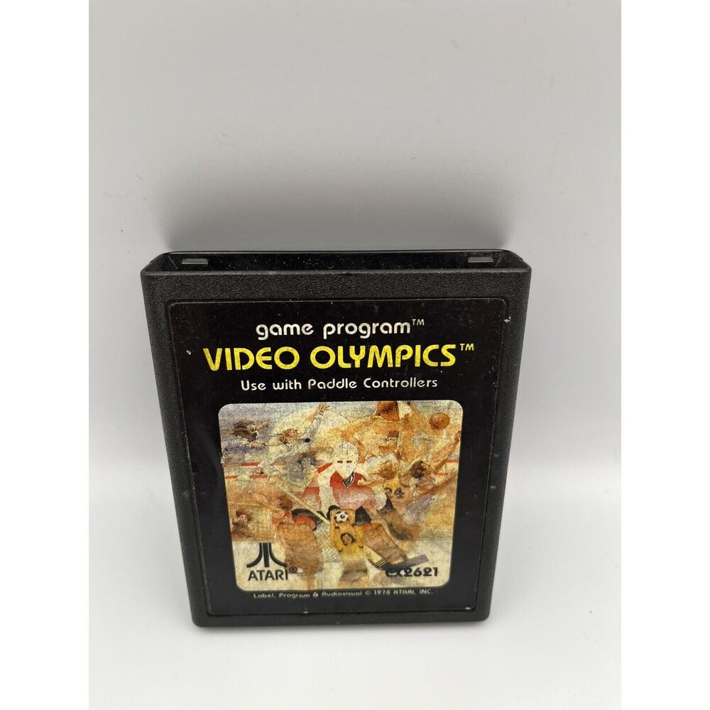 Video Olympics (Atari 2600, Atari, 1977) Cart Only. Tested!